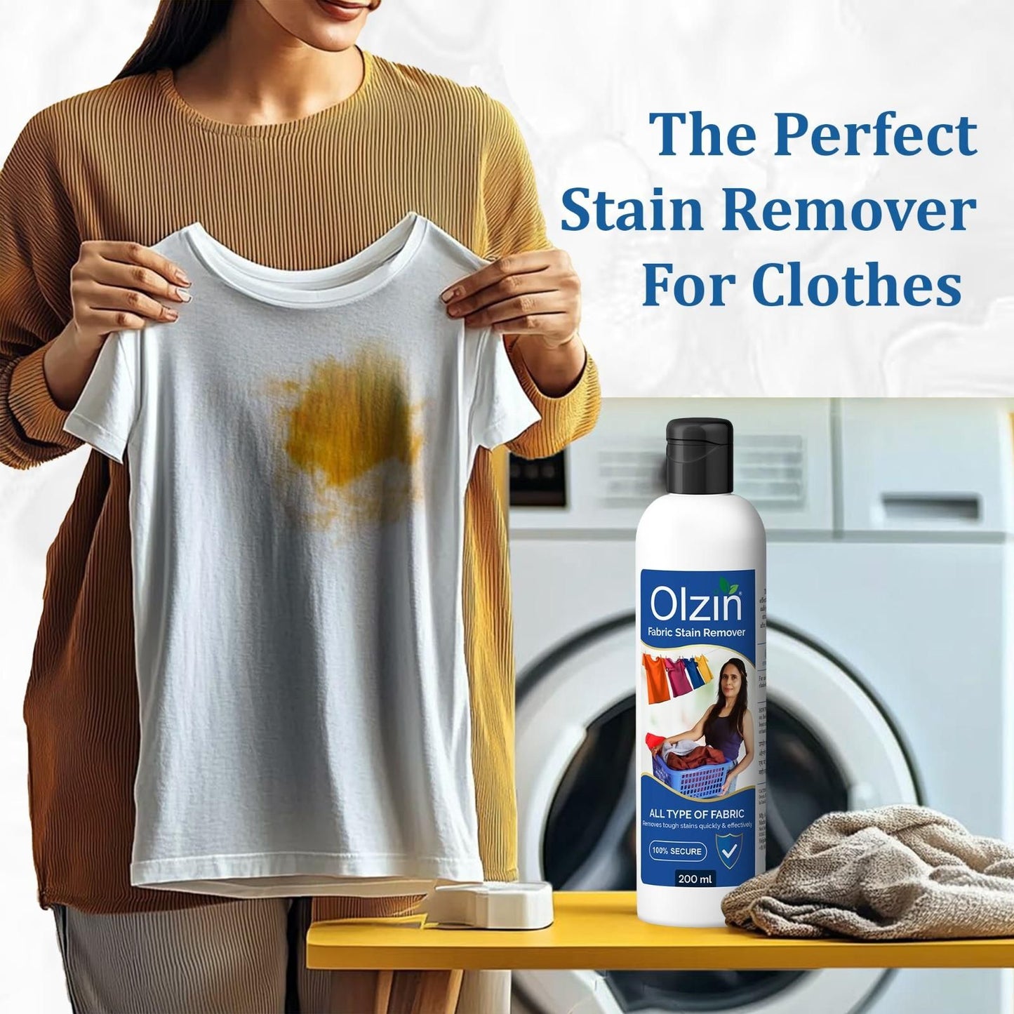 ✨ Premium Fabric Stain Remover – 200ml Each (Pack of 2) ✨