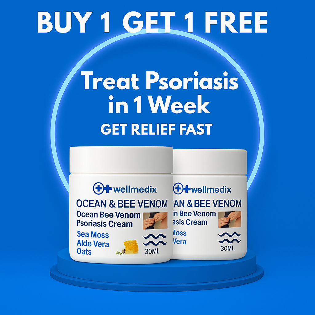 Wellmedix™ Bee Venom Psoriasis Cream (Buy 1 Get 1 Free🔥)