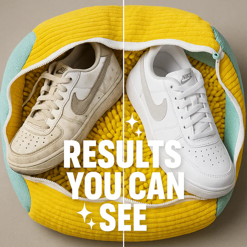 Shoe Cleaning Bag for Washing Machine | Durable Mesh for Safe Sneaker Wash