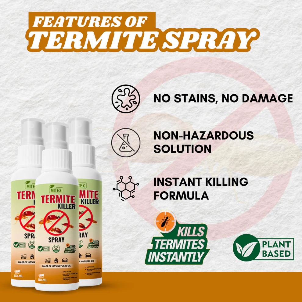 Termite Killer Spray - Effective Pest solution for your home (Pack of 3)