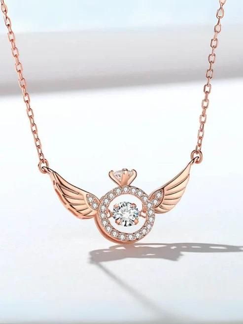 Angel Wing Pendant Necklace