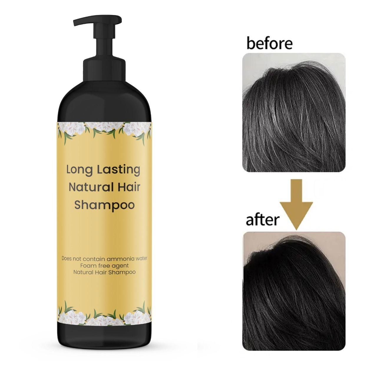 Japanese Long Lasting Natural Hair Dye Shampoo (Buy 1 Get 2 Free)
