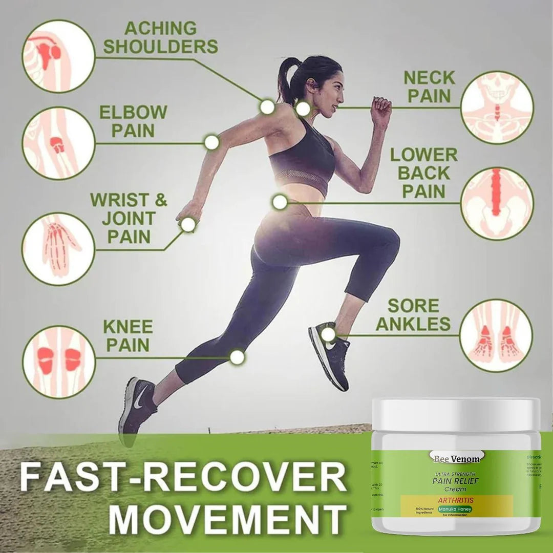 Bee Venom Pain Relief Cream (Pack of 2)