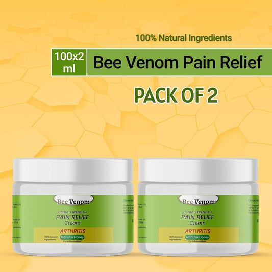 Bee Venom Pain Relief Cream (Pack of 2)