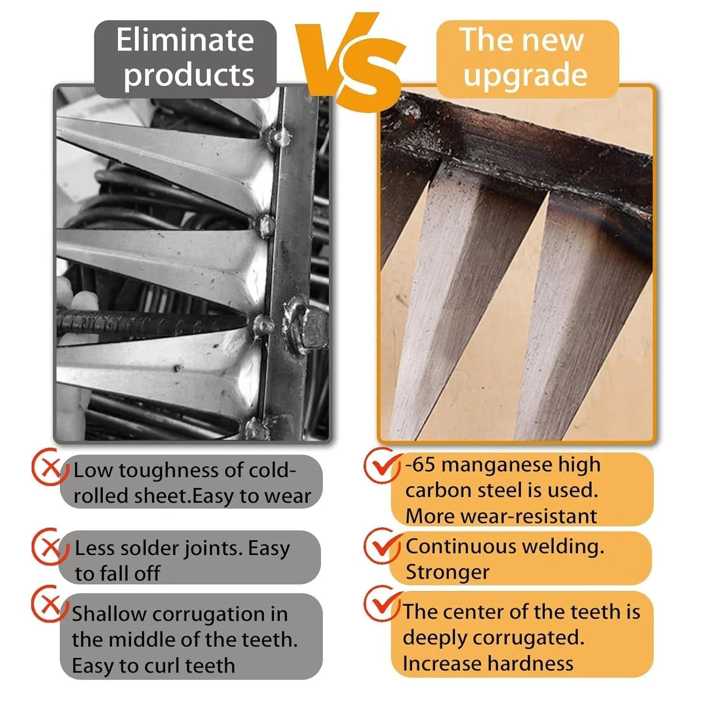 Steel Agricultural Weeding Rake