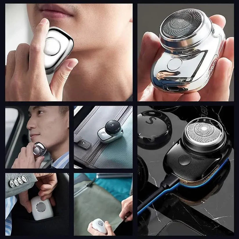 NovaTrim™ Portable Rotary Dual Ring Electric Shaver