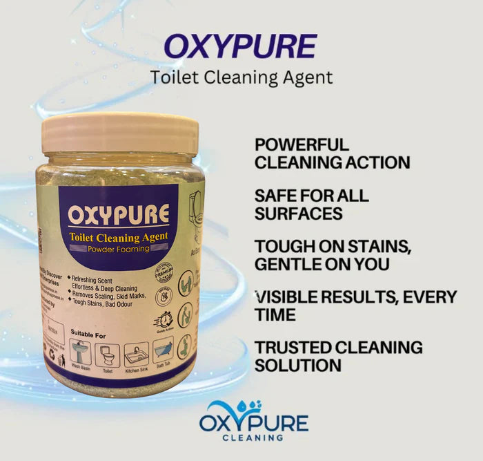 OxyPure Toilet Cleaning Agent (Buy 1 Get 1 Free) Money Back Guarantee