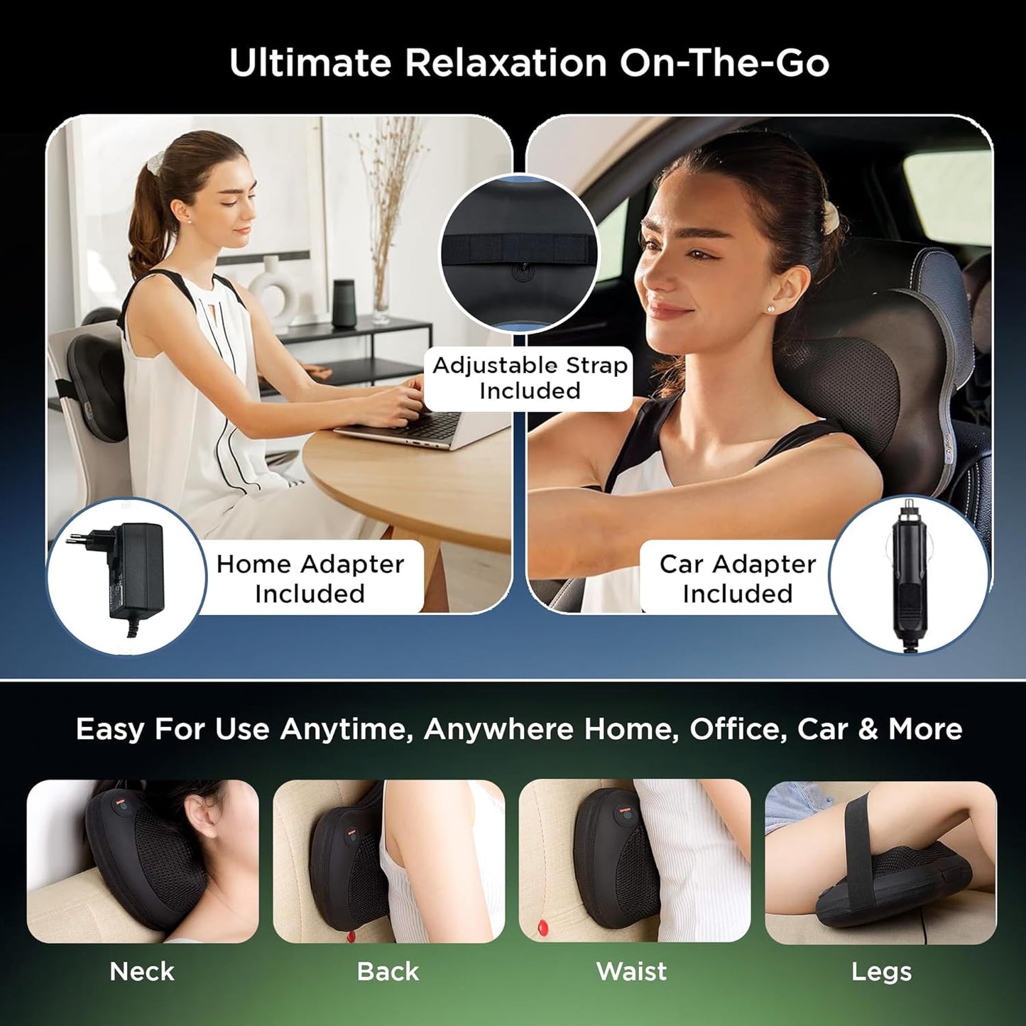 Relaxation Massage Pillow (Flat 50% OFF)