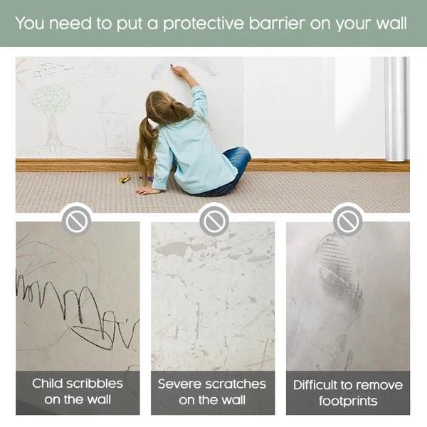 Self- Adhesive Transparent Wall Protection Film (Pack of 2)