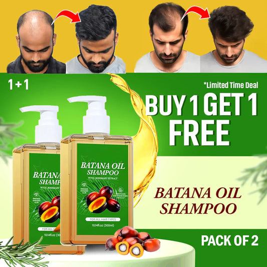 (BUY 1 GET 1 FREE) BATANA® Original Oil Shampoo with Rosemary Extract