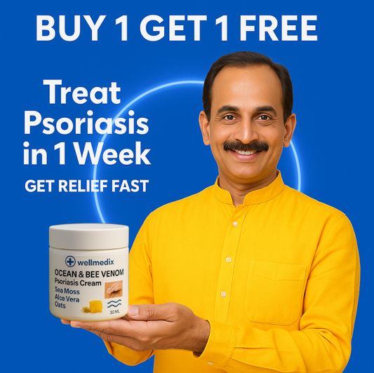 Wellmedix™ Bee Venom Psoriasis Cream (Buy 1 Get 1 Free🔥)