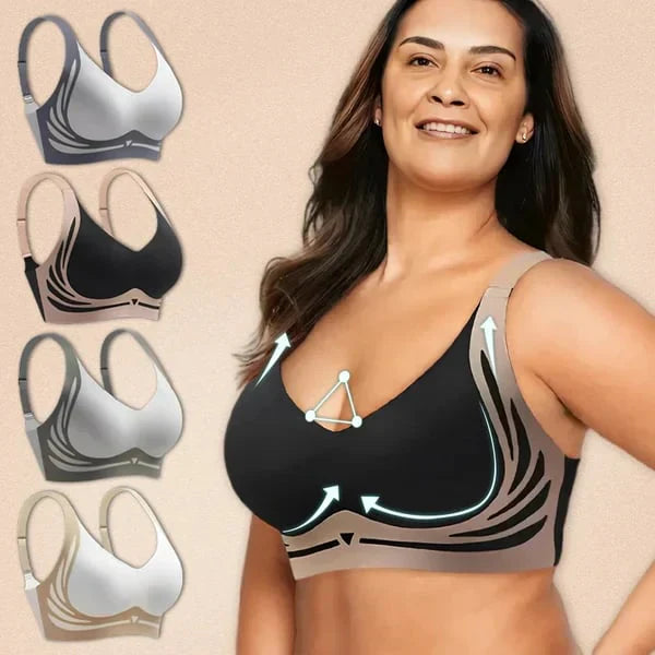 Lift & Shape Wireless Bra Push-up Bra ( Comfort size)