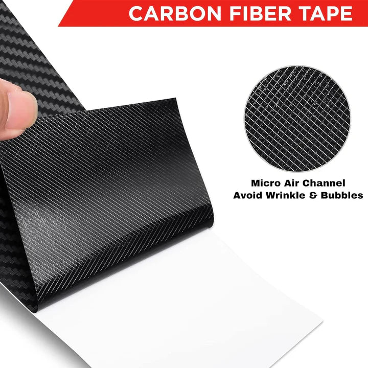 Carbon Fiber Car Protective Tape Scratch Resistant Film (10 Meter)